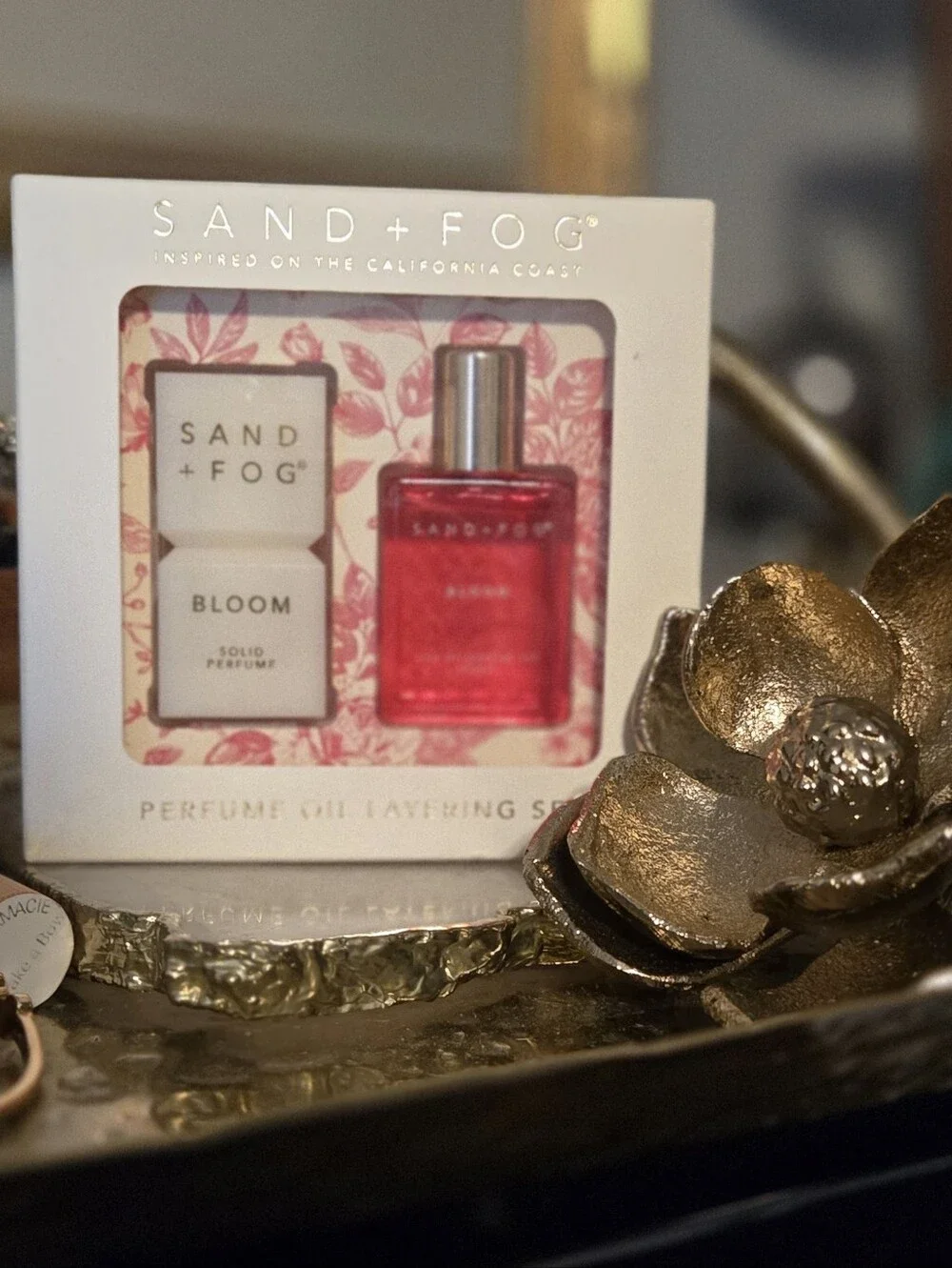 Sand + Fog Bloom Eau De Parfum Oil & Solid Perfume Scent Layering Set, New